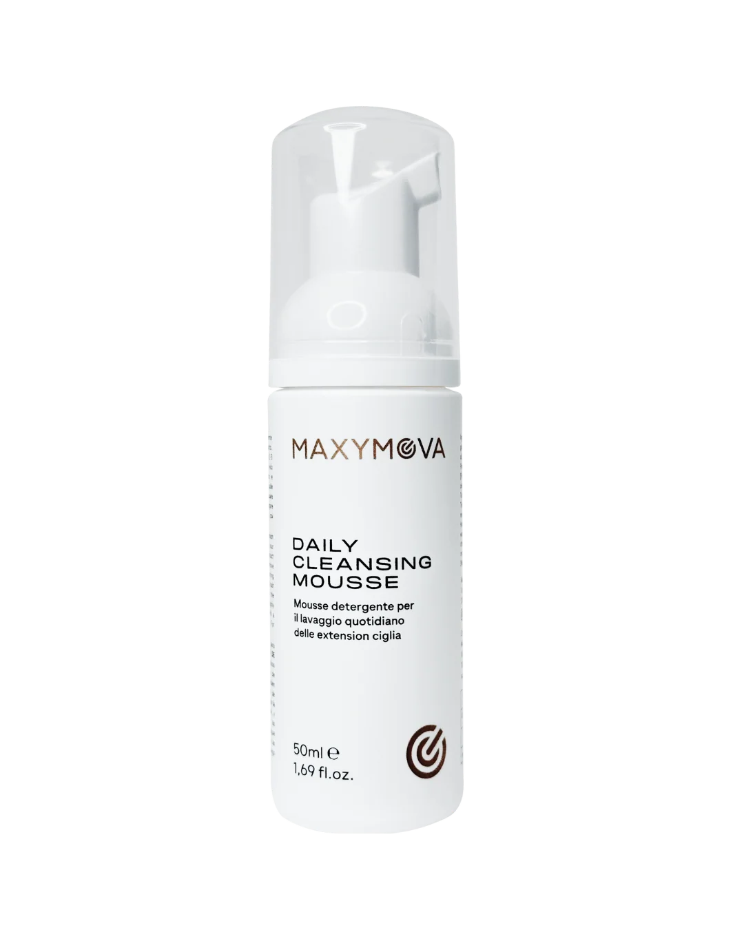MOUSSE LIMPIADORA PARA PESTAÑAS Y CEJAS MAXYMOVA 50 ML