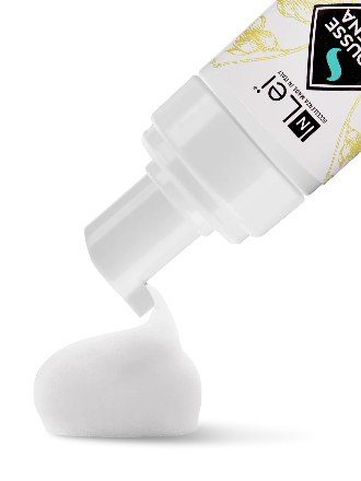 InLei® MOUSSE AVENA – Mousse limpiadora suave para pestañas y rostro, 100 ml