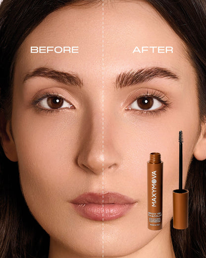 SET 10 GEL PARA CEJAS FIX&GO GEL TRANSPARENTE DESPUÉS DE LA LAMINACIÓN DE CEJAS