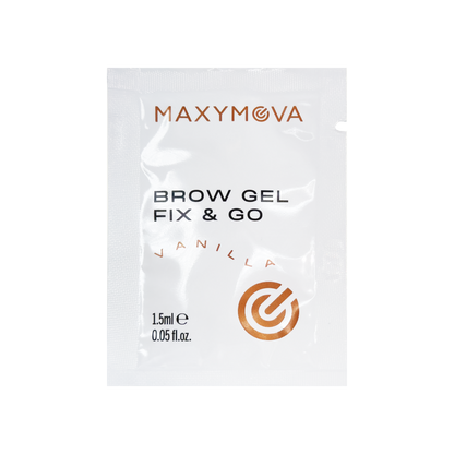 SET DE 10 SOBRES DE BROW GEL FIX&GO 1,5 ML - CUIDADO POSTERIOR PARA CEJAS TRAS EL TRATAMIENTO DE LAMINACIÓN