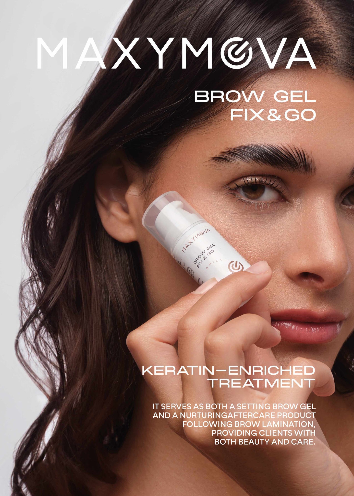 EXPOSITOR DE MOSTRADOR PARA GEL PARA CEJAS MAXYMOVA: IDEAL PARA SALONES DE BELLEZA