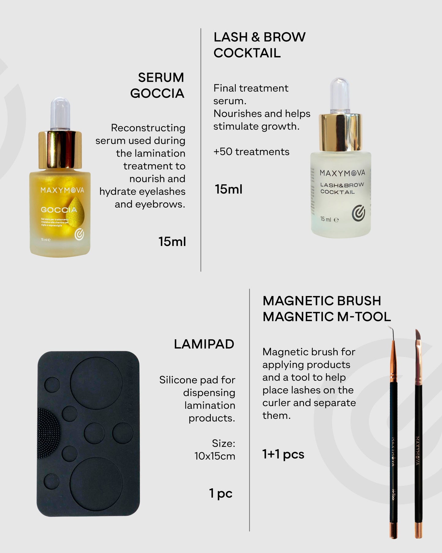KIT BUSINESS LASH&BROW LAMINATION MAXYMOVA. EFICIENCIA PROBADA. RESULTADOS PROFESIONALES.