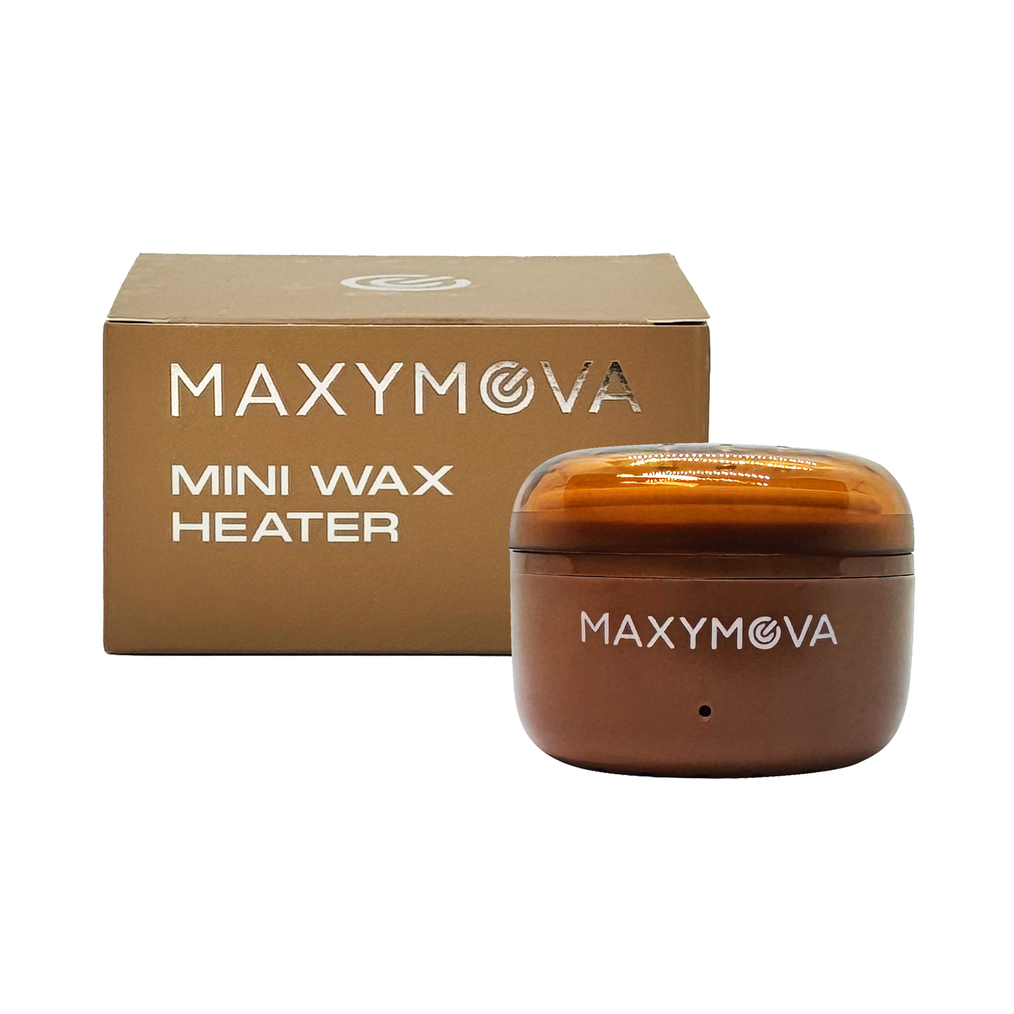MINI CALENTADOR DE CERA: CALENTADOR DE CERA COMPACTO PARADEPILACION DE CEJAS, NARIZ Y OREJAS MAXYMOVA