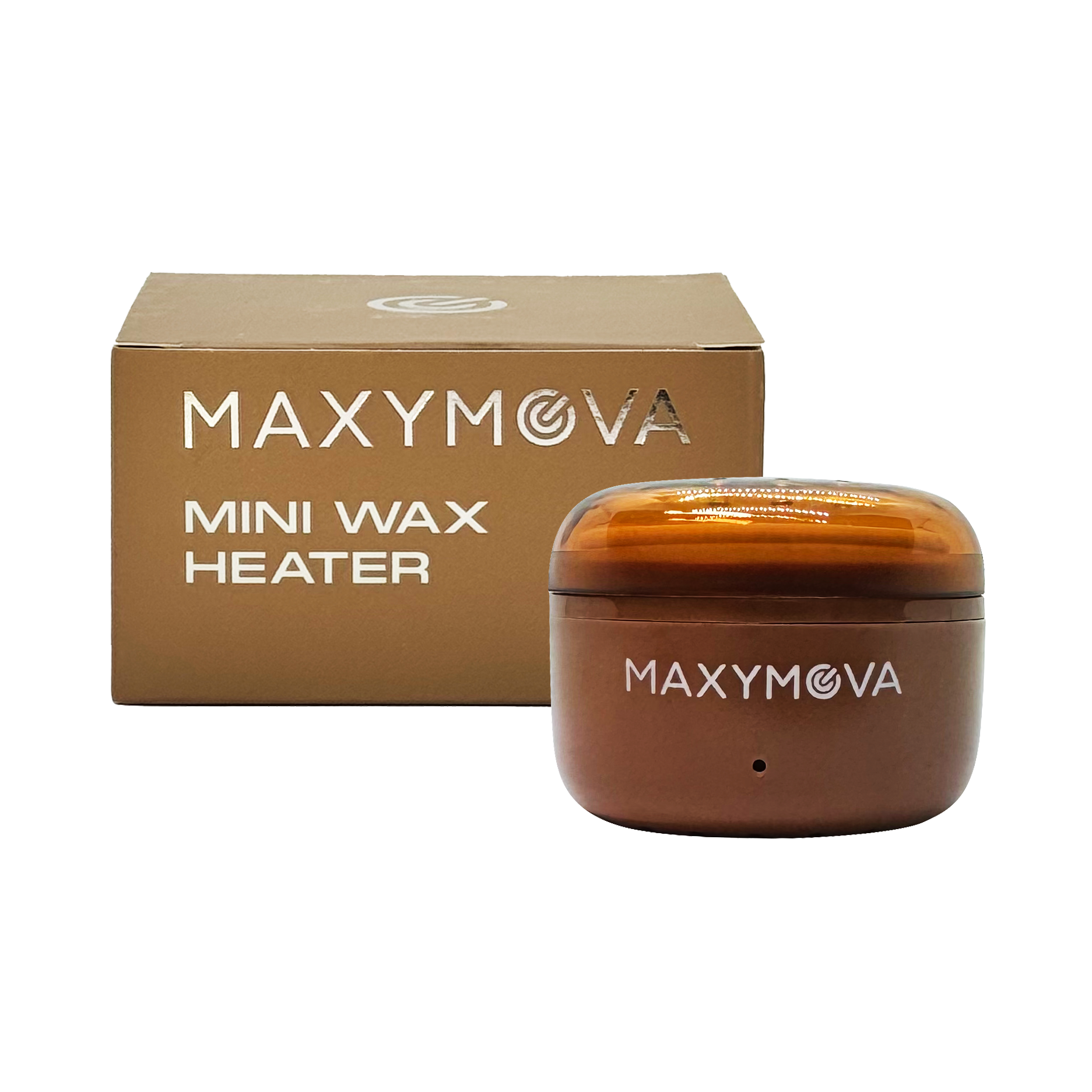 MINI CALENTADOR DE CERA: CALENTADOR DE CERA COMPACTO PARADEPILACION DE CEJAS, NARIZ Y OREJAS MAXYMOVA