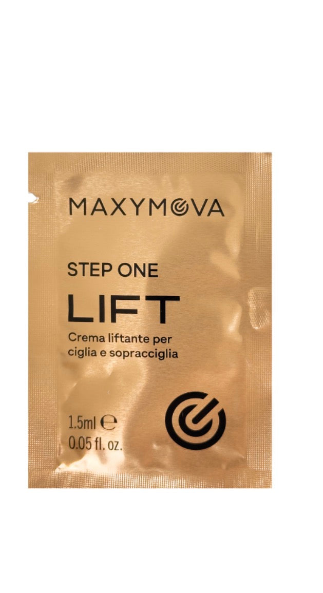 Paso 1 LIFT PARA LAMINACIÓN DE CEJAS Y PESTAÑAS, sobres 1,5ml*5