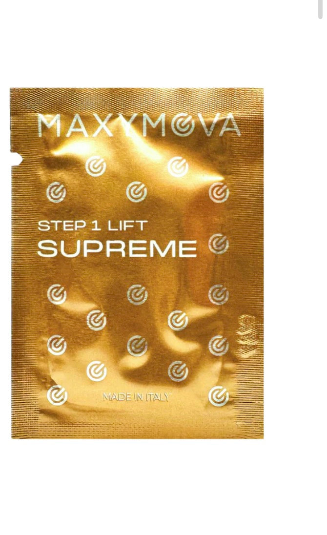 Paso 1 LIFT SUPREME PARA LAMINACIÓN DE CEJAS Y PESTAÑAS, SOBRES 1,5 ML