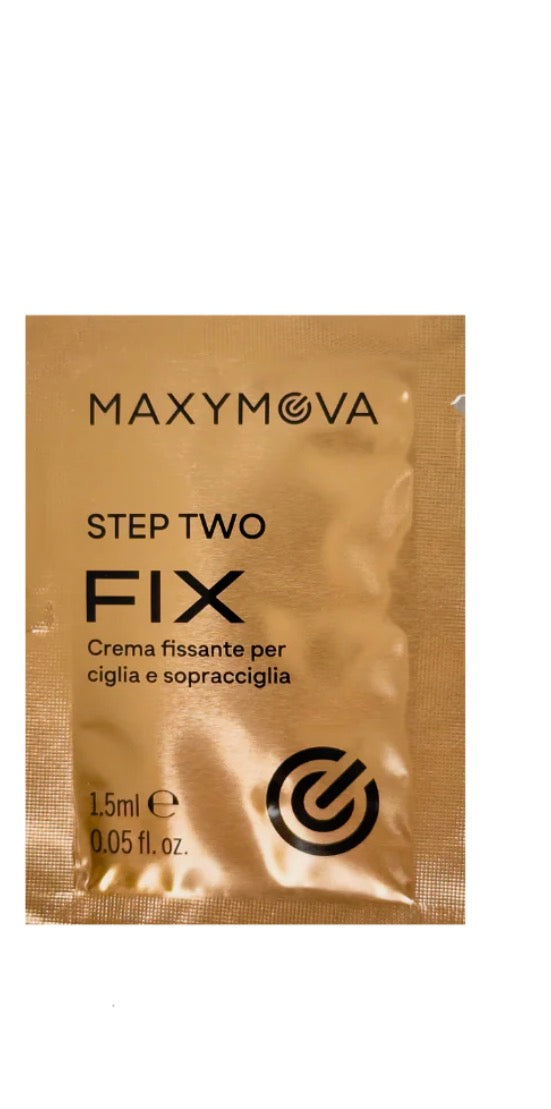 Paso 2 FIX PARA LAMINACIÓN DE CEJAS Y PESTAÑAS, SOBRES DE 1,5 ML*5