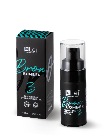 InLei® BROW BOMBER 3 – Manteca nutritiva para cejas 15 ml