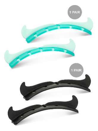 InLei® LASH STOPPER – Tiras de silicona para laminación de pestañas, 2 pares