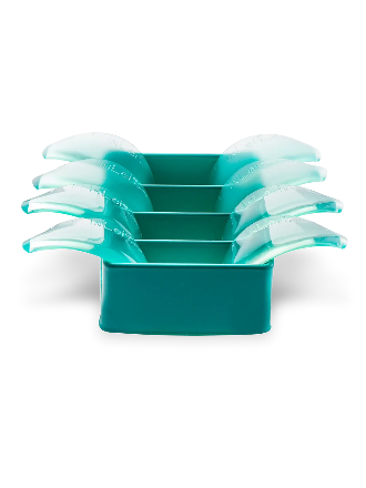 InLei® FORMA – Moldes universales de silicona para pestañas, 4 pares