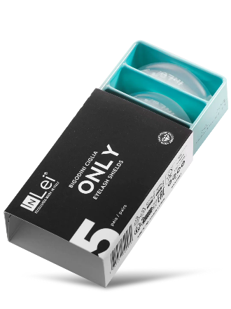 InLei® ONLY – Moldes de silicona para pestañas, mix 5 tamaños