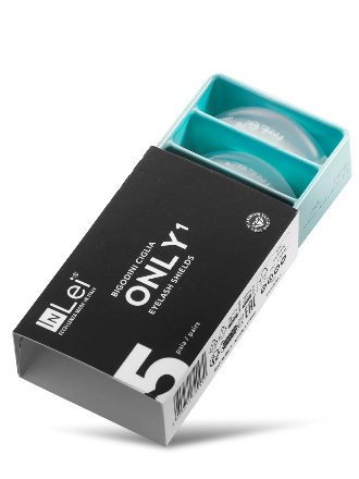 InLei® ONLY 1 – Moldes de silicona para pestañas, mix 5 tamaños