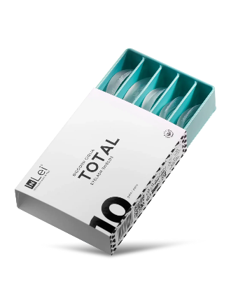 InLei® TOTAL – Moldes de silicona para pestañas, mix 10 tamaños