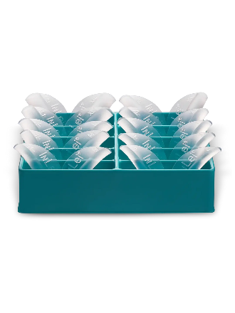 InLei® TOTAL – Moldes de silicona para pestañas, mix 10 tamaños