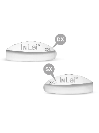 InLei® ONE XXL – Moldes de silicona para pestañas, 1 par