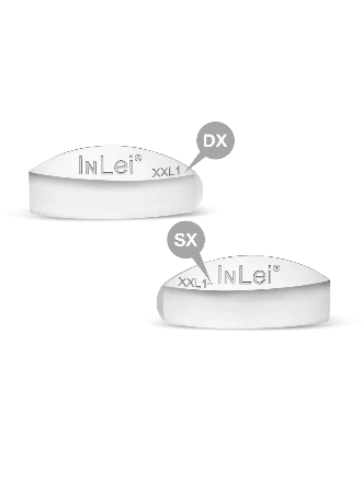InLei® ONE XXL1 – Moldes de silicona para pestañas, 1 par