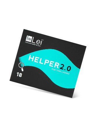 InLei® HELPER 2.0 – Peine profesional para pestañas finas, 1 unidad