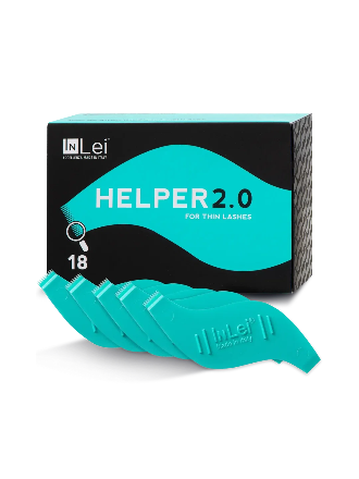 InLei® HELPER 2.0 – Peines profesionales para pestañas finas, 5 unidades