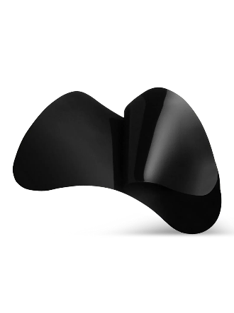 InLei® BLACK PAD – Parches multiuso para aislar las pestañas inferiores, 2 pares