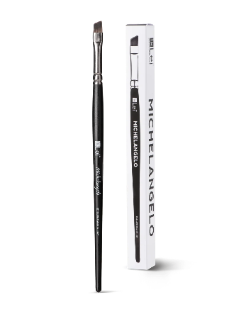 InLei® MICHELANGELO – Pincel profesional oblicuo de base estrecha para cejas