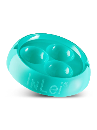 InLei® TRIO – Recipiente profesional con 3 cavidades para soluciones y tintes
