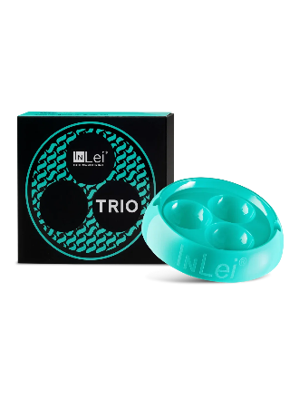 InLei® TRIO – Recipiente profesional con 3 cavidades para soluciones y tintes