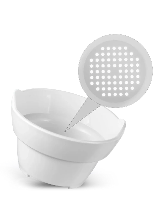 InLei® TAPPO + COLINO – Tapa y colador para recipiente BAROLO