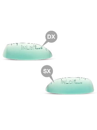 InLei® FORMA + FORMA UP – Moldes universales de silicona para pestañas, 4 pares