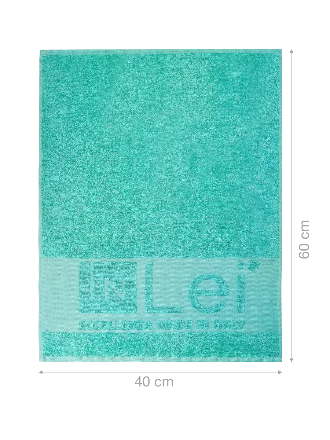 InLei® ASCIUGAMANO – Toalla profesional de algodón color Tiffany, 40 × 60 cm