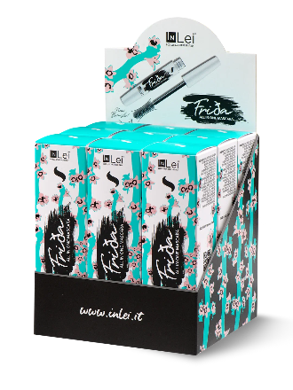 InLei® FRIDA – Expositor de sobremesa con máscara para pestañas, 9 × 8 ml
