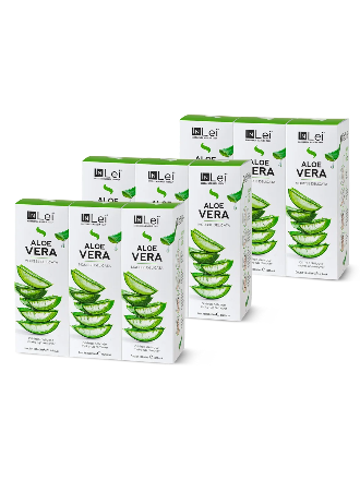 InLei® MOUSSE ALOE VERA – Expositor de sobremesa, 9 × 100 ml