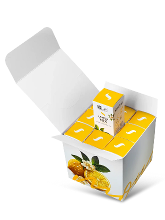 InLei® MOUSSE LEMON MIX – Espositore da banco, 9 × 100 ml