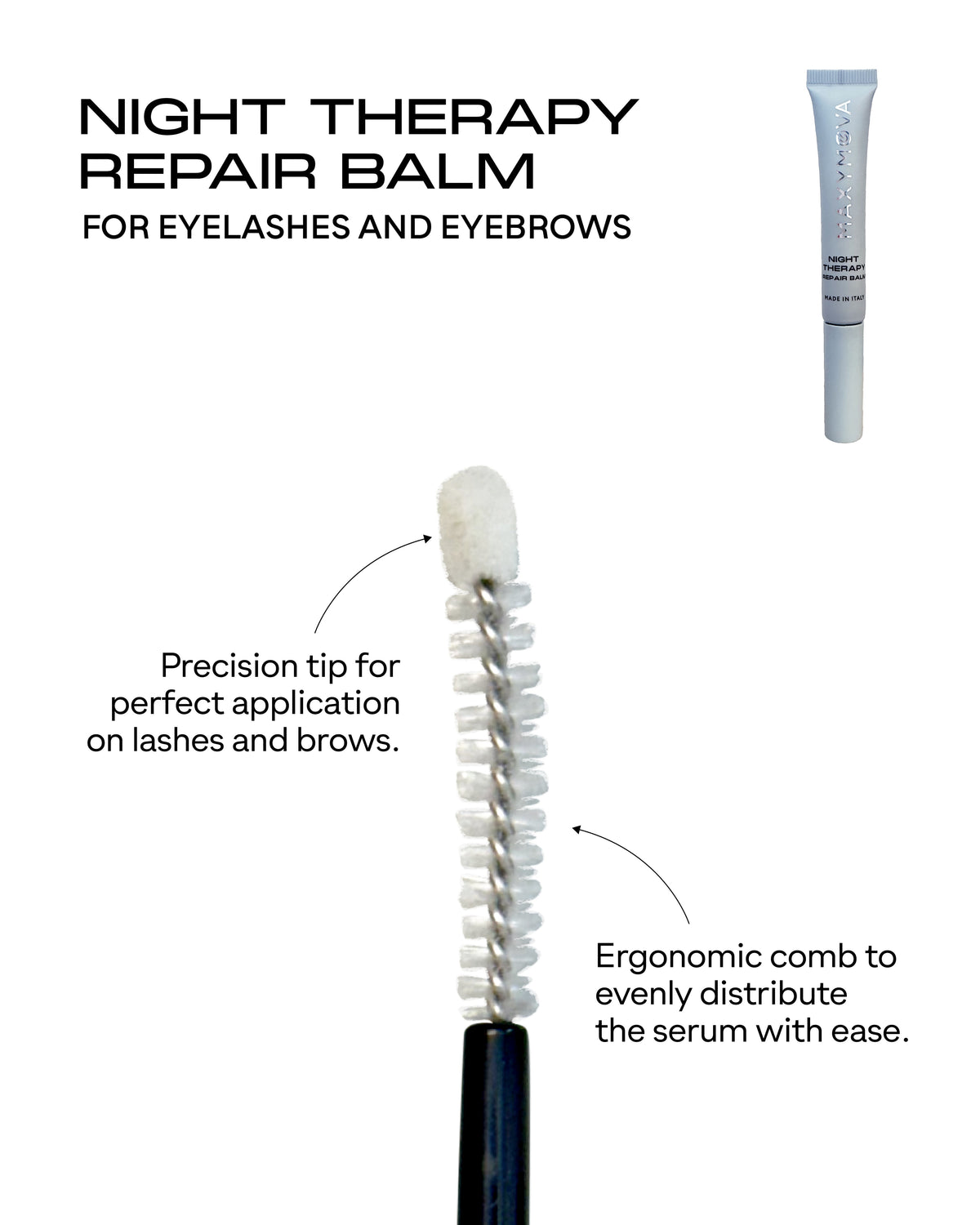 SET 10 BÁLSAMO REPARADOR DE TERAPIA NOCTURNA PARA PESTAÑAS Y CEJAS