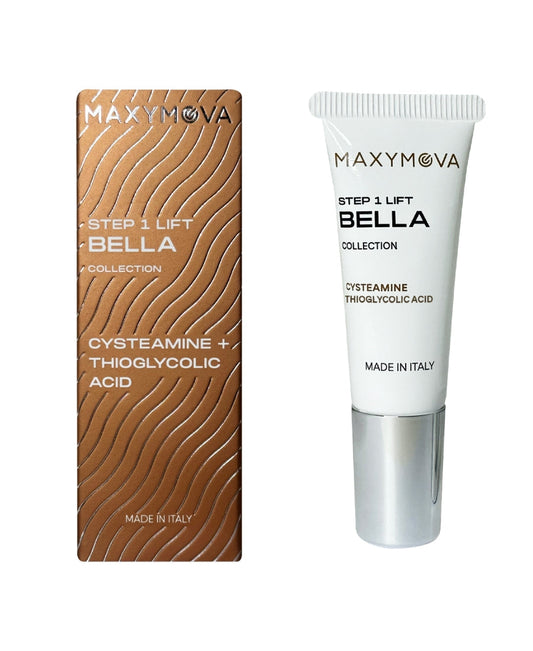 Paso 1 BELLA COLLECTION- CYSTEAMINE + THIOGLYCOLIC ACID FOR KOREAN LASH LIFT
