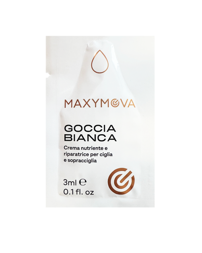 GOCCIA BIANCA 3ML BUSTINA -CREMA NUTRITIVA Y REPARADORA PARA LAMINACIÓN DE PESTAÑAS Y CEJAS