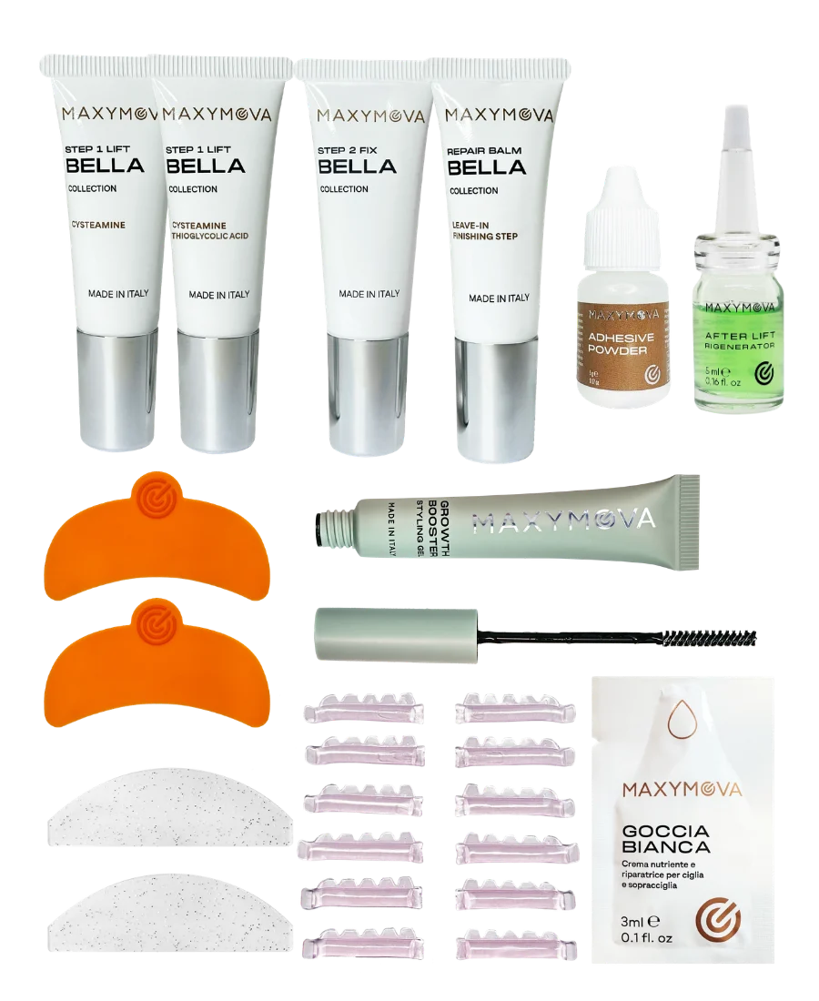 KIT PROFESIONAL DE LIFTING DE PESTAÑAS COREANO – SISTEMA DE DOBLE PASO 1 MAXYMOVA