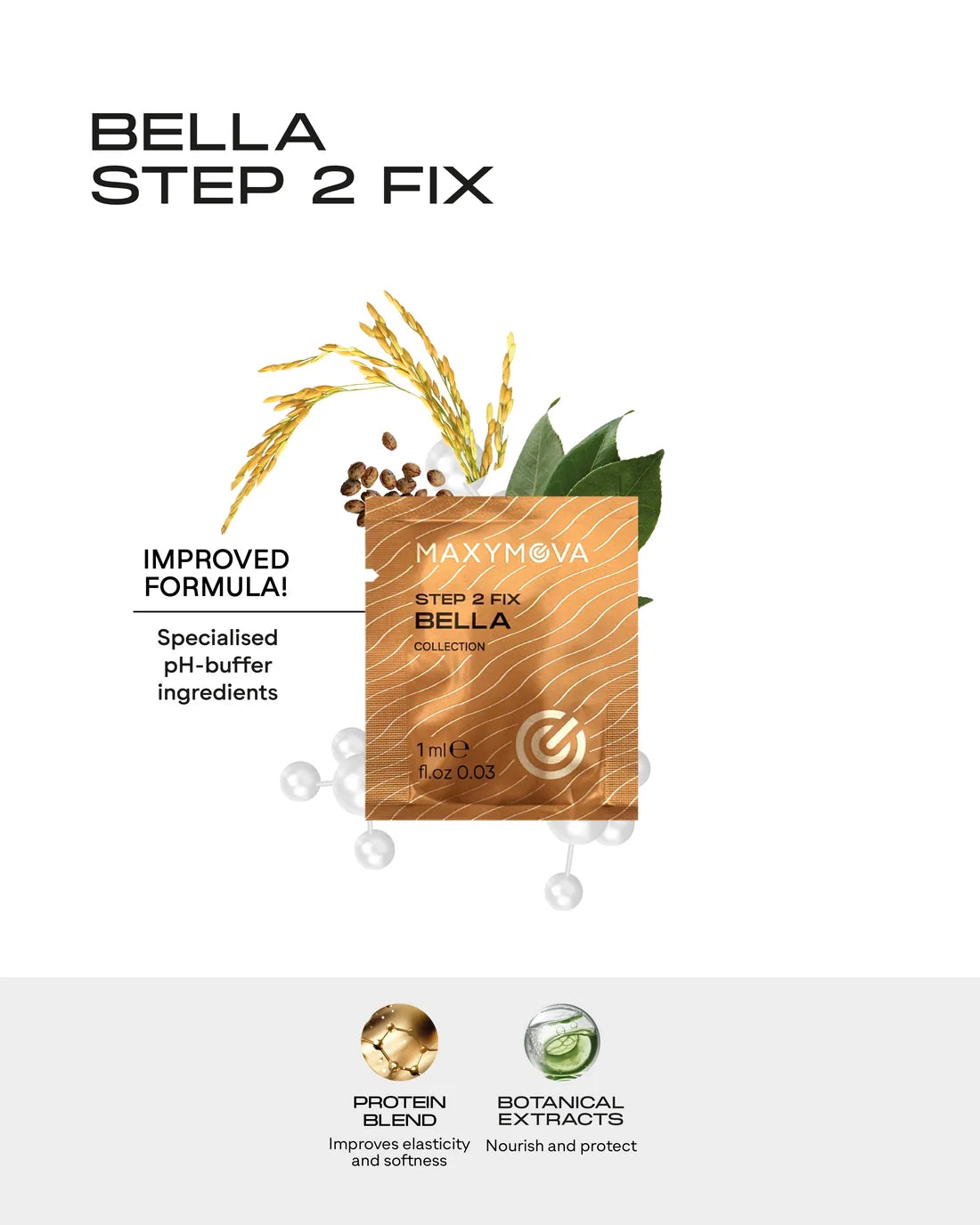 KIT COREANO PARA PESTAÑAS Y CEJAS DE BELLA COLLECTION - PASOS 1, 2 Y 3 CON SOBRES