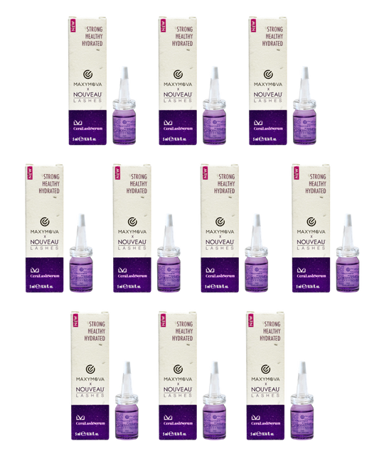 SET 10 CERA LASH SERUM - SÉRUM PARA PESTAÑAS Y CEJAS, MAXYMOVA PARA NUEVAS PESTAÑAS