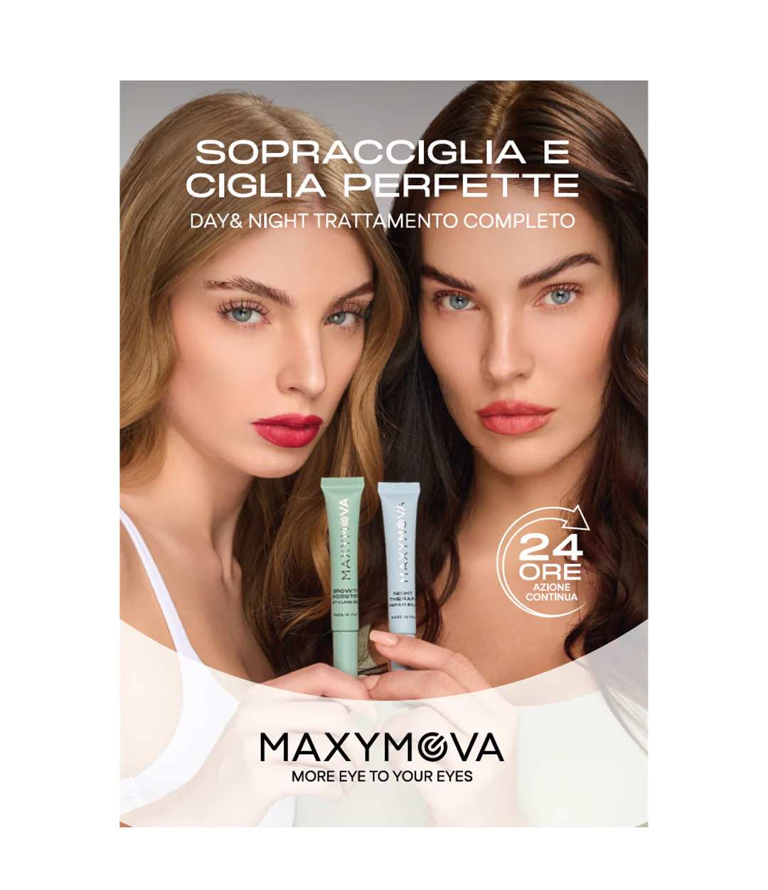 AUFSTELLER GROWTH BOOSTER UND NACHTTHERAPIE MAXYMOVA – IDEAL FÜR SCHÖNHEITSSALONS