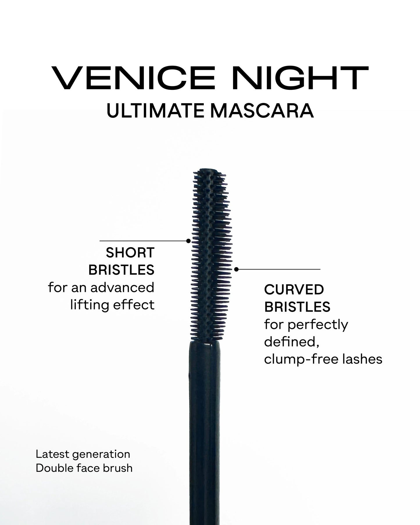 MAXYMOVA VENICE NIGHT MASCARA | LASH LIFT EFFECT MASCARA FOR DEFINITION, CURL & LENGTH – ULTRA BLACK XL 13 ML