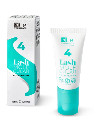 LASH MOLECULAR 4 – Ricostruzione molecolare per ciglia e sopracciglia, 15 ml