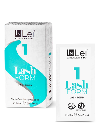LASH FORM 1 MONODOSE – Permanente per ciglia, 9 × 1,2 ml
