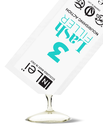 InLei® LASH FILLER 3 MONODOSEN – Veganes Wimpernpflegemittel, 9 × 1,2 ml