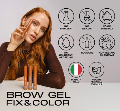 Espositore per gel per sopracciglia MAXYMOVA – 9 scomparti più tester Organizer per salone