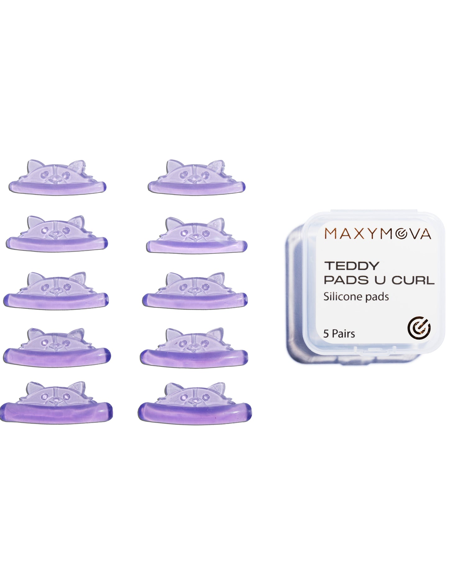 MOLDES DE SILICONA ULTRA PEGAJOSOS PARA LEVANTAR PESTAÑAS TEDDY,PARA LEVANTAR PESTAÑAS CON RIZO U
