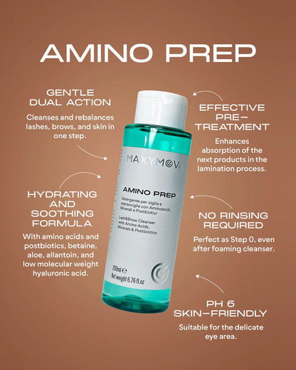 LOCIÓN DE PRETRATAMIENTO AMINO PREP MAXYMOVA, 200 ML