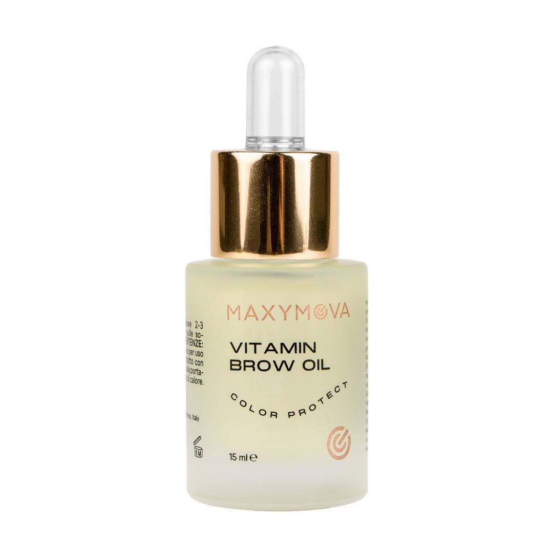 Vitamin Brow Oil, PARA CEJAS, ACEITE DE TRATAMIENTO NUTRITIVO Y PROTECTOR DEL COLOR