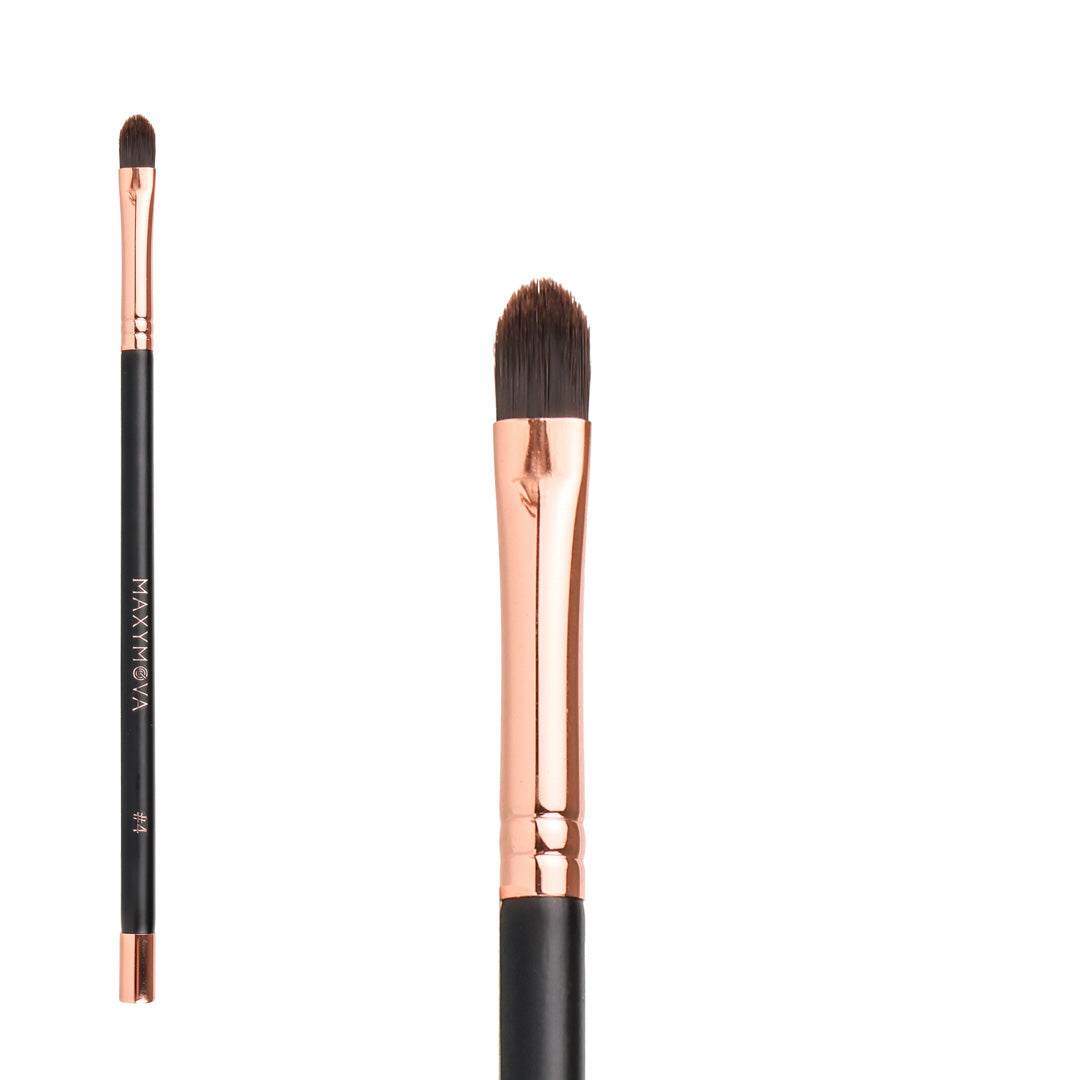 KIT VIP CON BASE METÁLICA DE 7 PINCELES PROFESIONALES PARA CEJAS Y PESTAÑAS