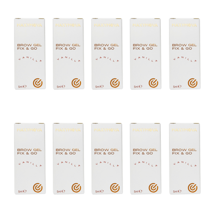 SET 10 BROW GEL FIX&GO - CUIDADO POSTERIOR DEL PEINADO CON LAMINACIÓN DE CEJAS