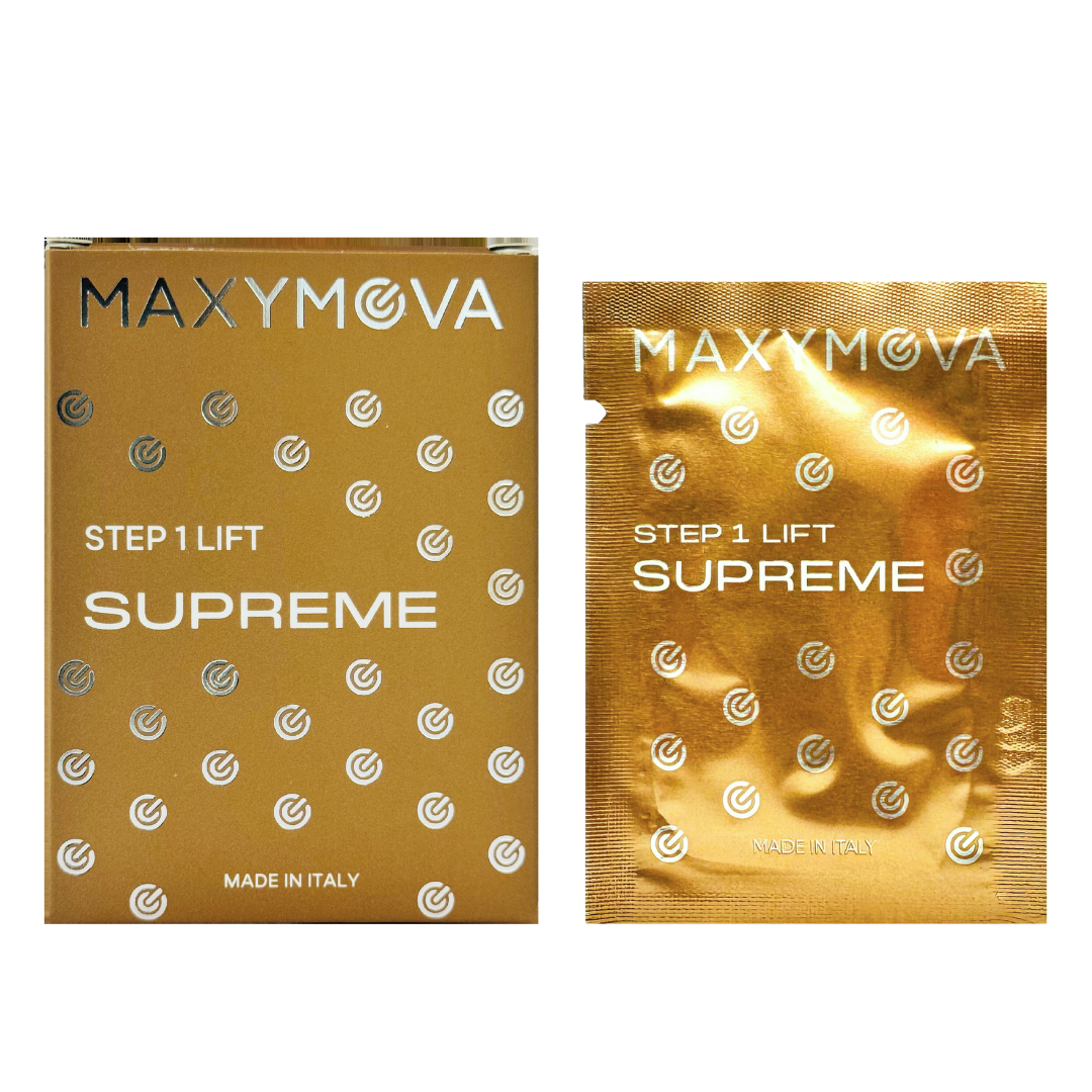 Paso 1 LIFT SUPREME PARA LAMINACIÓN DE CEJAS Y PESTAÑAS, SOBRES 1,5 ML